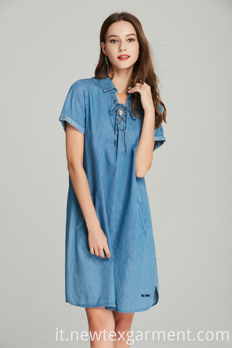 short sleeve ladies dress